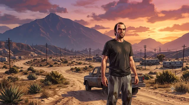 Grand Theft Auto V — Artwork