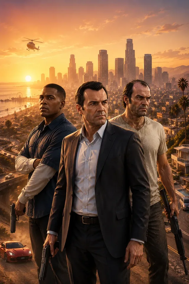 Grand Theft Auto V cover