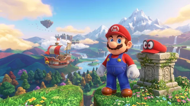 Super Mario Odyssey — Artwork