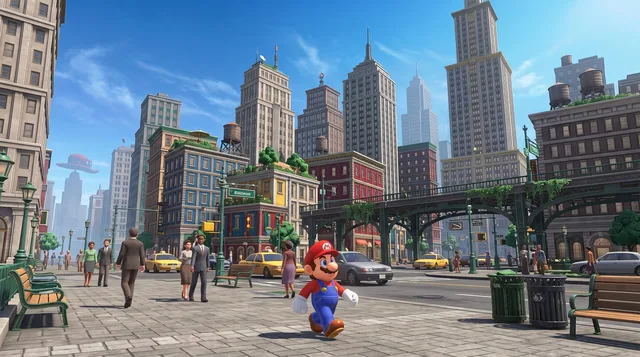 Super Mario Odyssey — Artwork