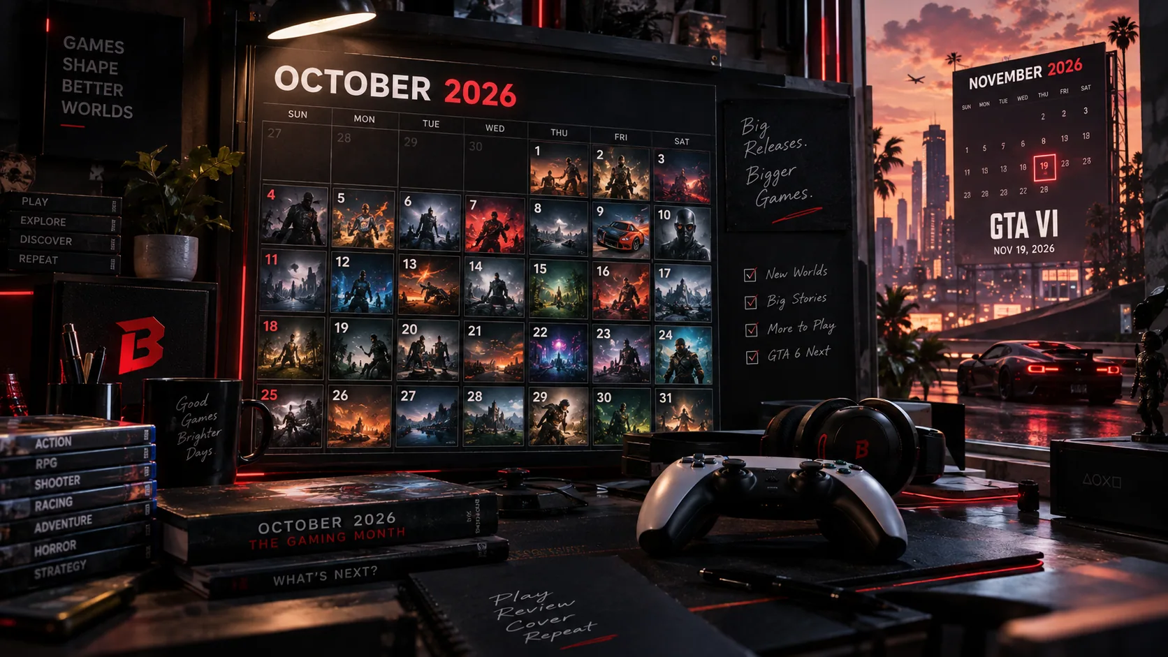 Why October 2026 Is the Biggest Gaming Month Before GTA 6